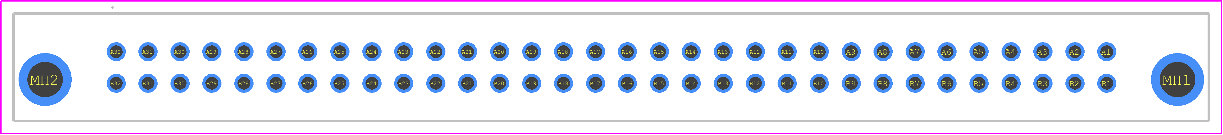 09721646985 - HARTING PCB footprint - Other - Other - 09721646985-2