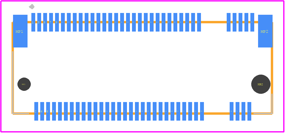 1-2199230-5 - TE Connectivity PCB footprint - Other - Other - 1-2199230-5-1