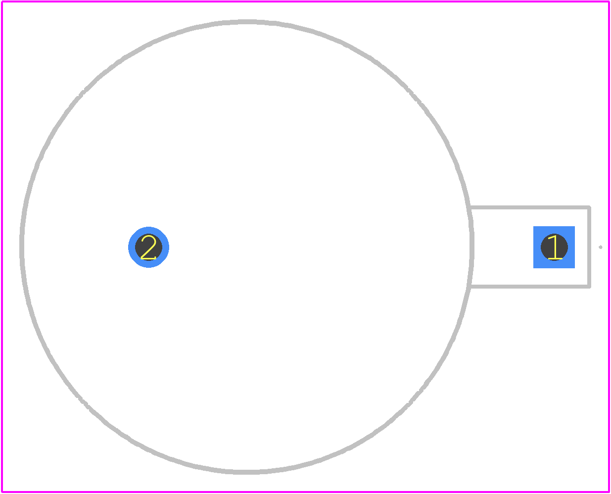 103 - Keystone Electronics PCB footprint - Other - Other - 103-1