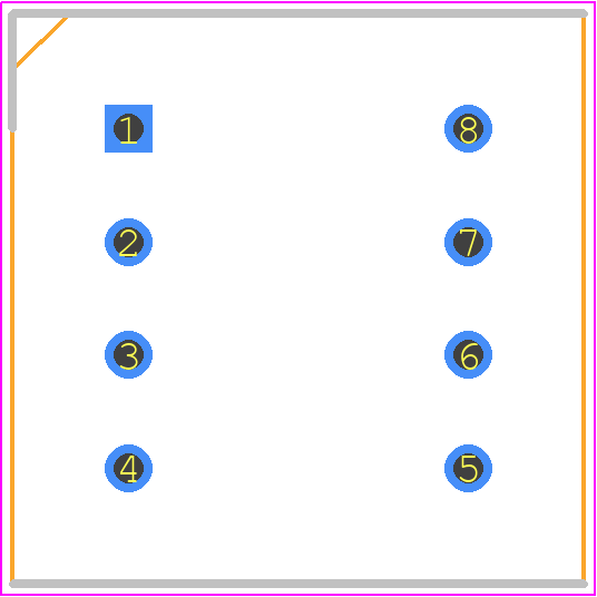 5H8ET-50.000 - MERCURY PCB footprint - Dual-In-Line Sockets - Dual-In-Line Sockets - 5H8ET-50.000