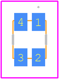 LTST-N683GBEW - Lite-On PCB footprint - Other - Other - 4-PLCC