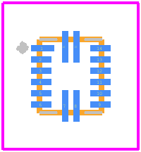 MP2187GQA-P - Monolithic Power Systems (MPS) PCB footprint - Other - Other - MP2187GQA-P-3