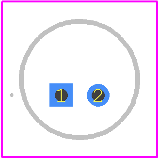 POW-2742P-C3310-B-R - PUI Audio PCB footprint - Other - Other - 6MM X 2.9MM