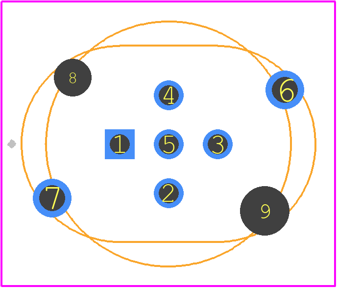 21033411518 - HARTING PCB footprint - Other - Other - 21033411518