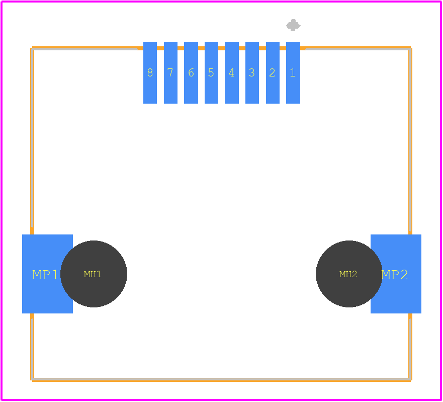 2178415-1 - TE Connectivity PCB footprint - Other - Other - 2178415-1-2