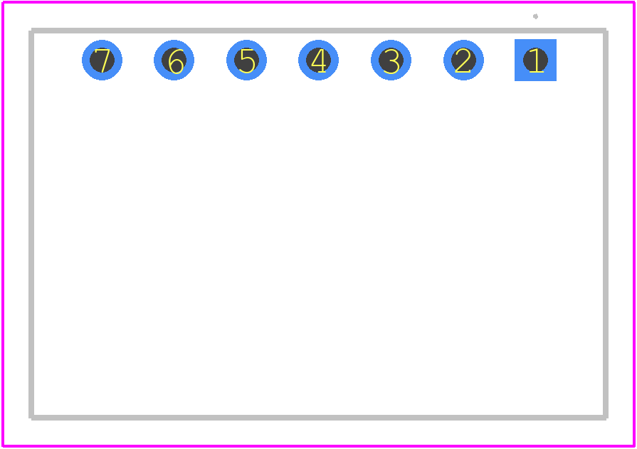 5-103634-6 - TE Connectivity PCB footprint - Other - Other - 5-103634-6-2