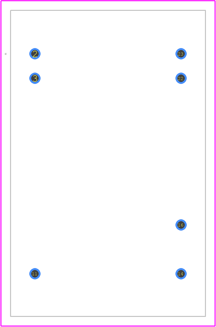 TEN 5-2411WI - Traco Power PCB footprint - Other - Other - TEN 5_S