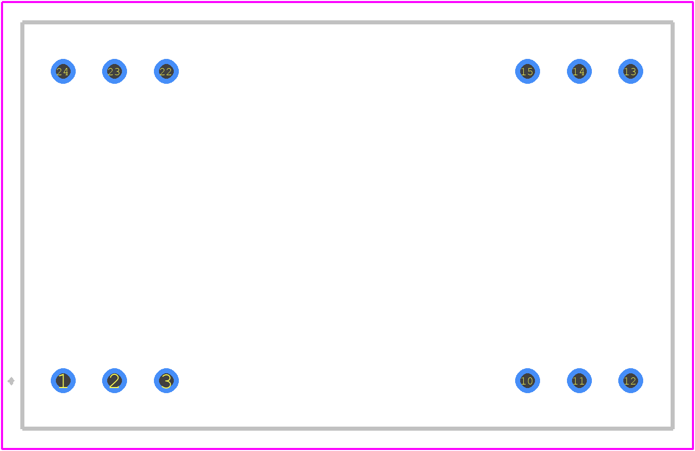 TEL 3-2412 - Traco Power PCB footprint - Other - Other - TEL 3-2412