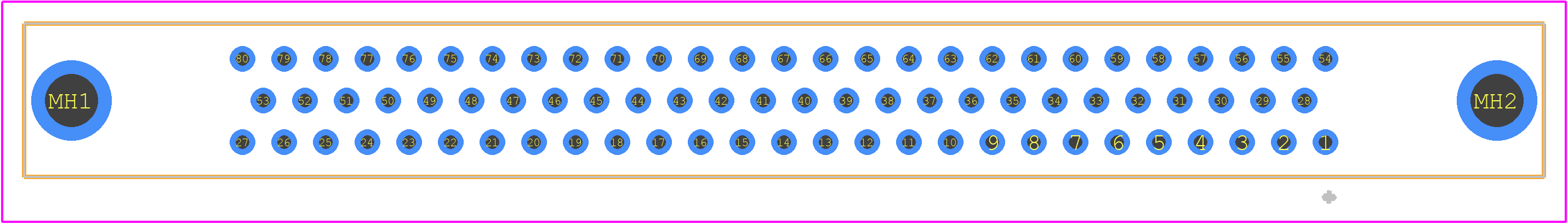 RM322-080-251-2900 - AirBorn PCB footprint - Other - Other - RM322-080-251-2900-4