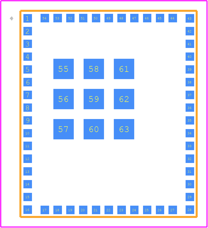 CC3235MODSF12MOBR - Texas Instruments PCB footprint - Other - Other - CC3235MODSF12MOBR-2