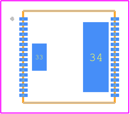 Si83404AAA-IF - Silicon Labs PCB footprint - Other - Other - Si83404AAA-IF-2