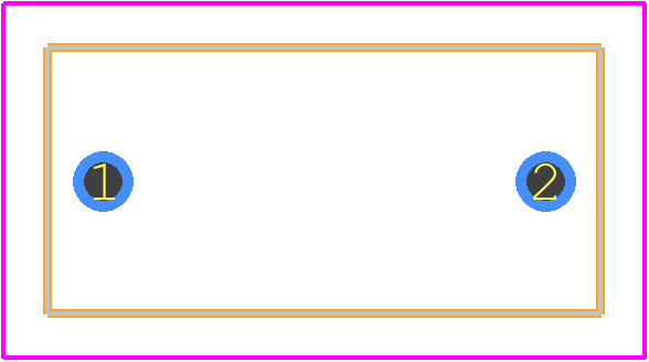 BFC233920104 - Vishay PCB footprint - Other - Other - BFC233 (12.5 x 6)