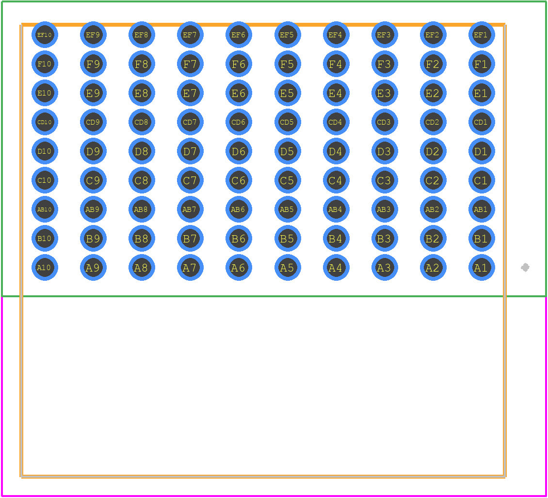 973028 - TE Connectivity PCB footprint - Other - Other - 973028