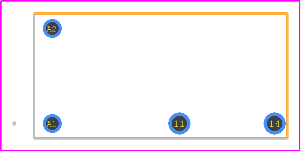 32.21.7.024.2300 - FINDER PCB footprint - Other - Other - 32.21.7.024.2300-2