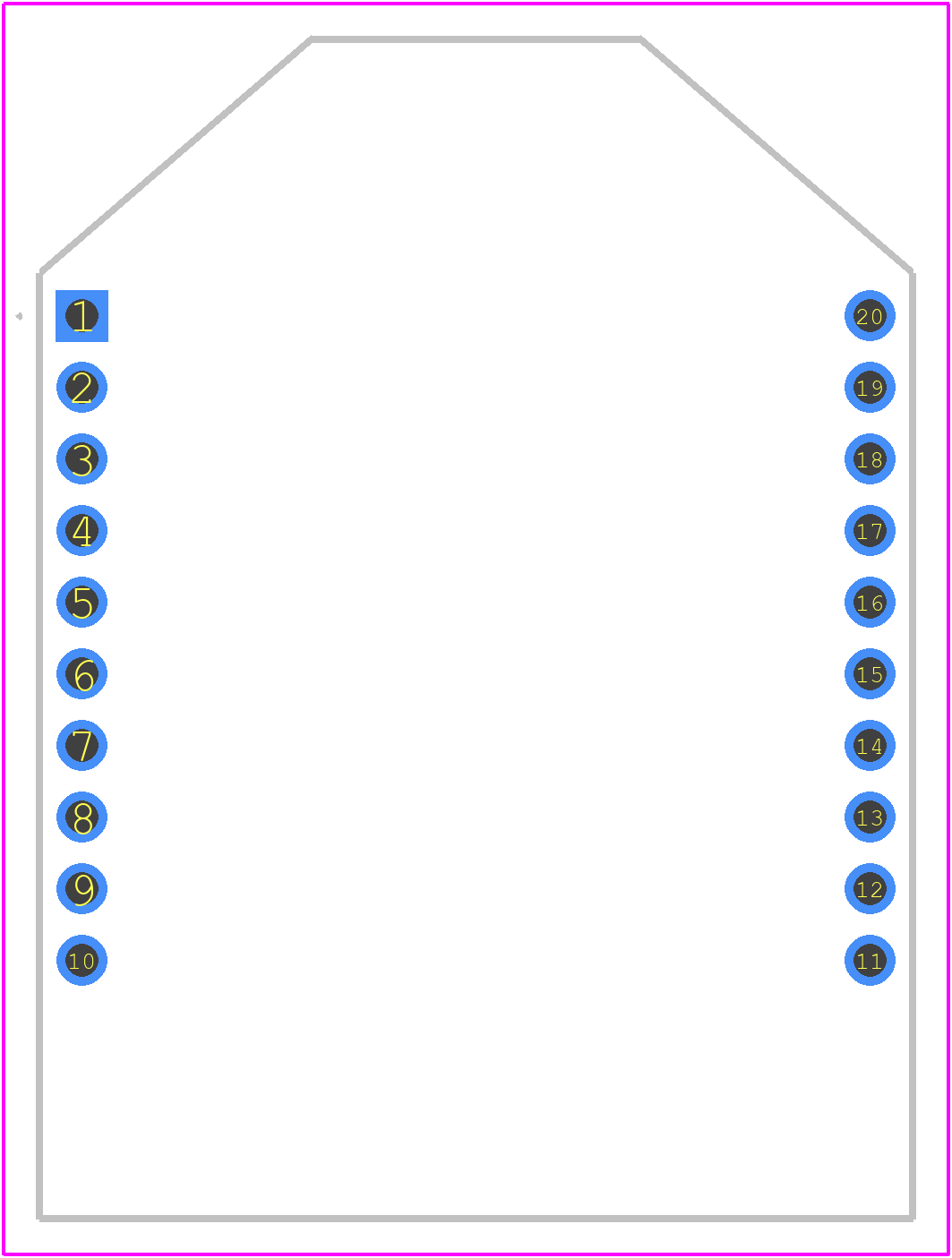 XBP9B-DMUT-002 - Digi International PCB footprint - Other - Other - 24.38mm x 32.94mm x 3.68mm