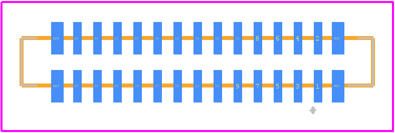62674-261121ALF - Amphenol PCB footprint - Other - Other - 62674-261121ALF-1