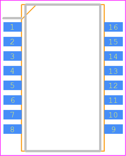 EX2024 - Yageo Group PCB footprint - Small Outline Packages - Small Outline Packages - SMT4