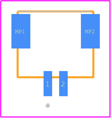 502584-0260 - Molex PCB footprint - Other - Other - 502584-0260-1
