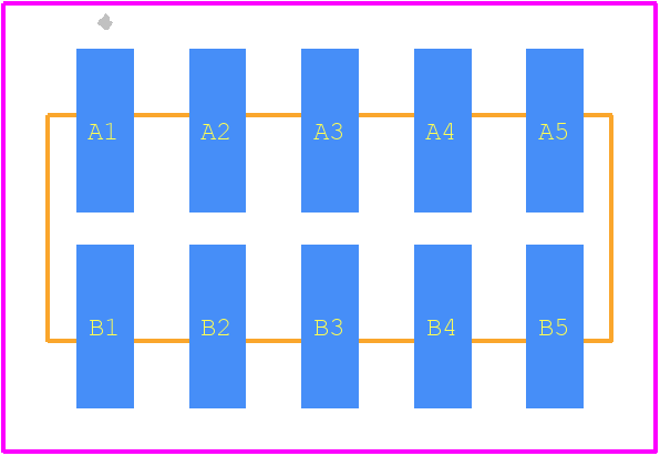 15-91-2100 - Molex PCB footprint - Other - Other - 15-91-2100-2