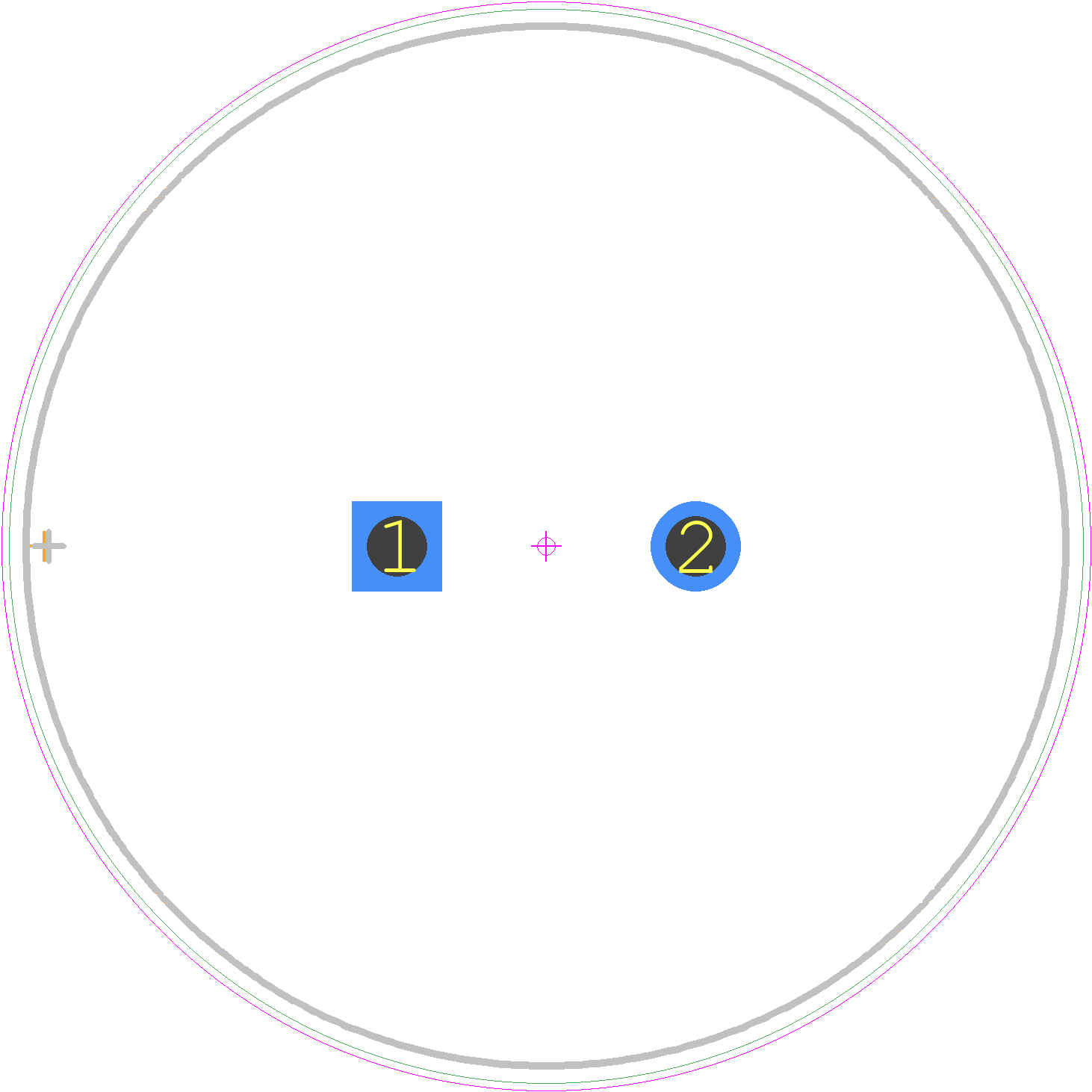 MAL219390104E3 - Vishay PCB footprint - Other - Other - CAPPRD1000W180D3500H5200P