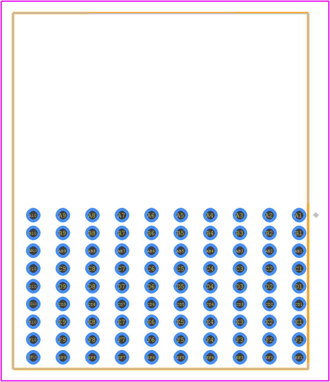 204781 - TE Connectivity PCB footprint - Other - Other - 204781-1