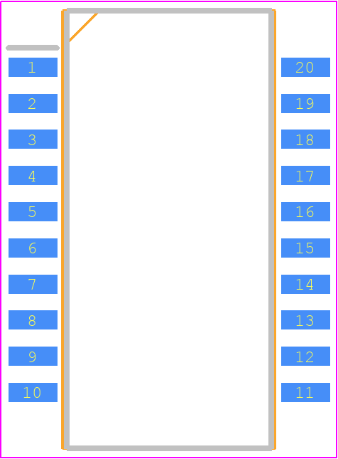 ADUM4473CRIZ - Analog Devices PCB footprint - Small Outline Packages - Small Outline Packages - (RI-20-1)_2023__