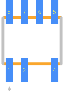 LNK304DN-TL - Power Integrations PCB footprint - Other - Other - SO-8C(D-Package)