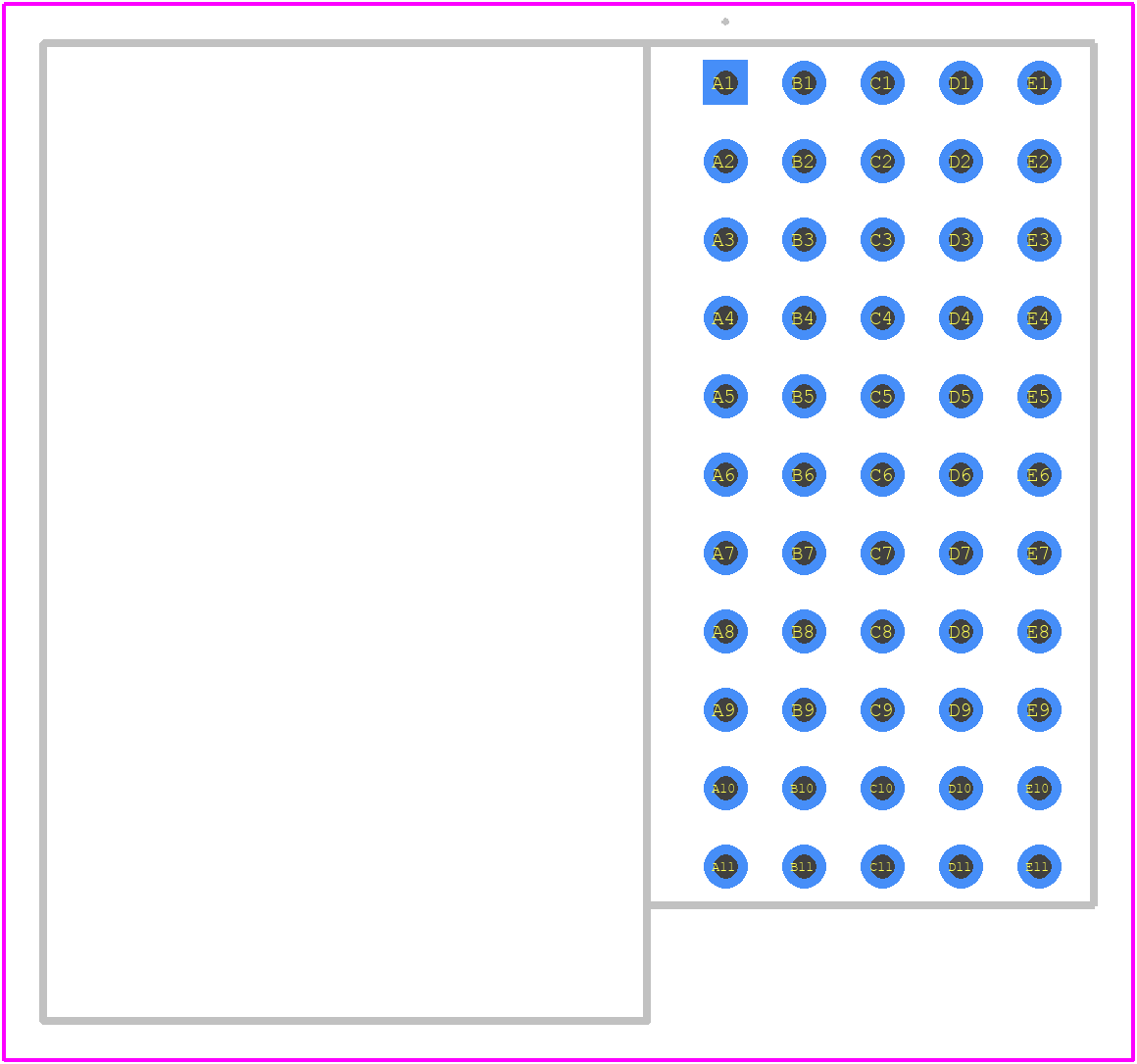 106012-1 - TE Connectivity PCB footprint - Other - Other - 106012-1-1