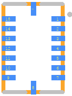 BMI055 - BOSCH PCB footprint - Other - Other - BMI055