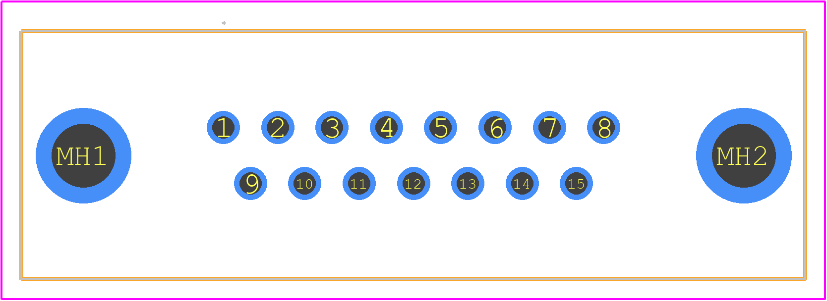 09652616712 - HARTING PCB footprint - Other - Other - 09652616712-1