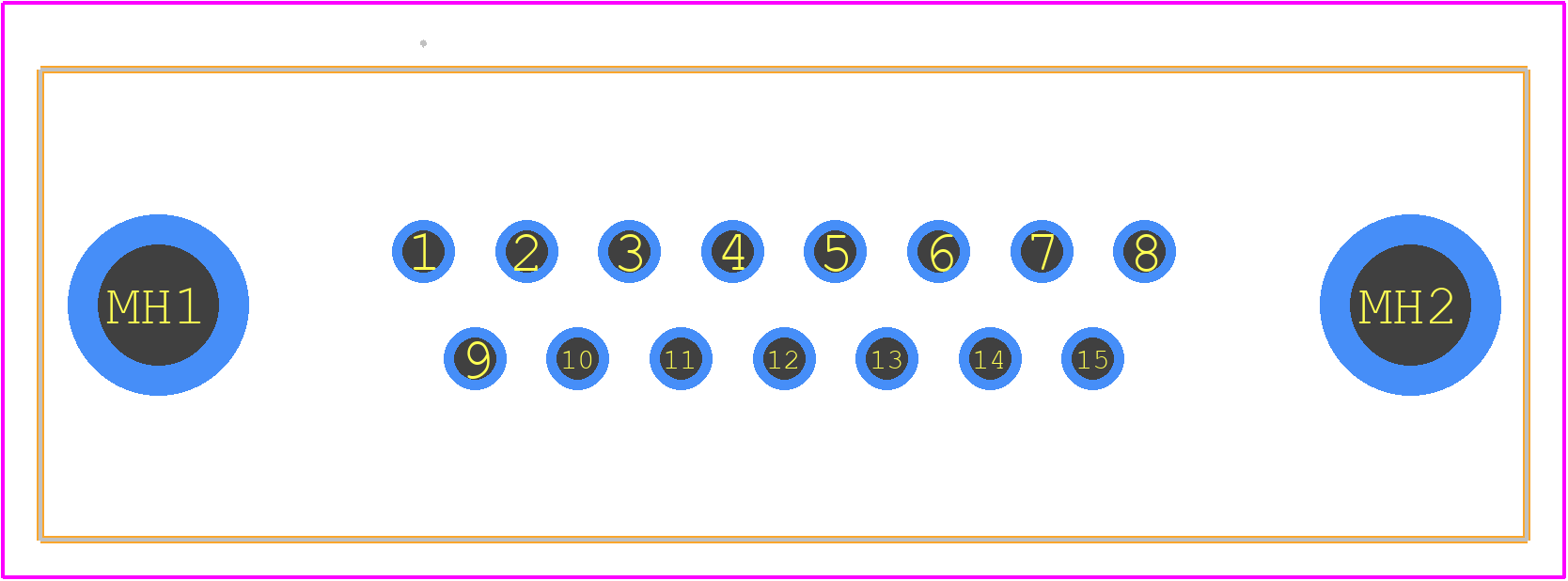 09652616713 - HARTING PCB footprint - Other - Other - 09652616713-1