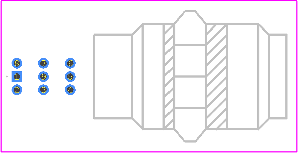 ECG.0B.309.CLV - LEMO PCB footprint - Other - Other - ECG.0B.309.CLV-3