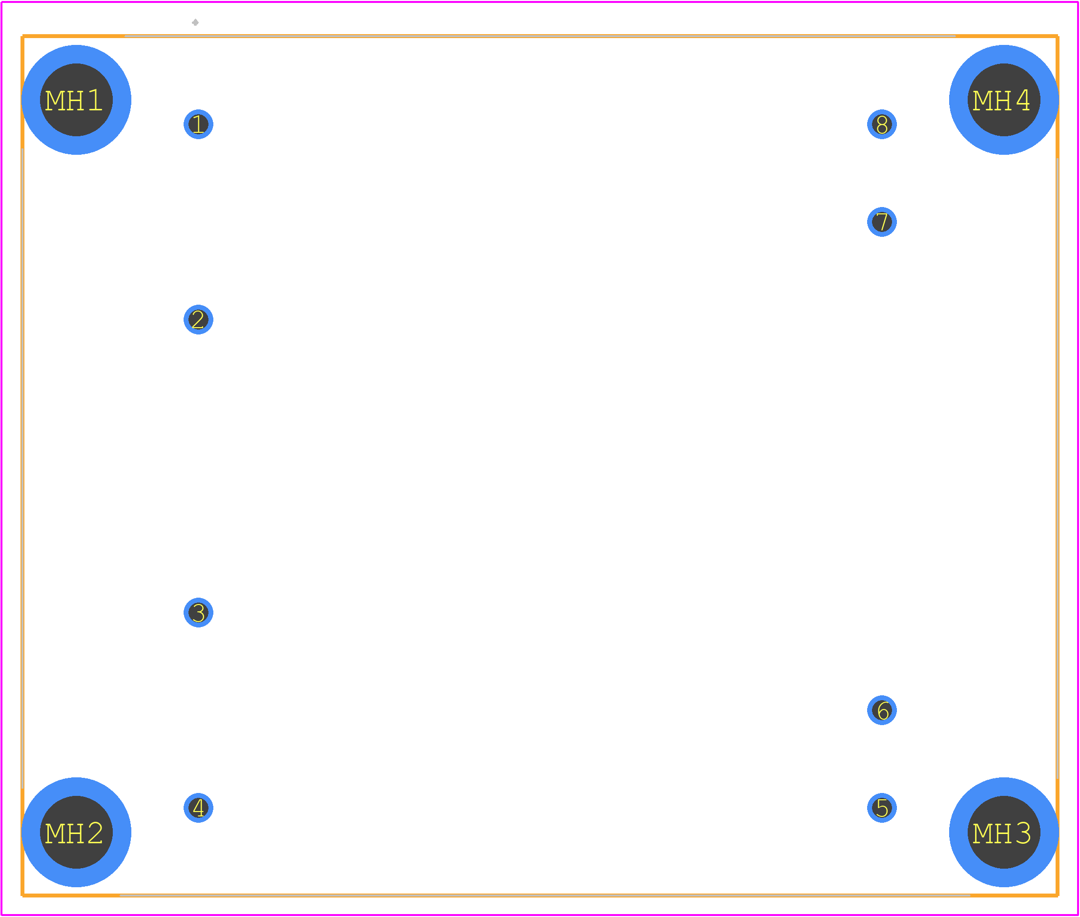 FL6/9 - BLOCK PCB footprint - Other - Other - FL6/9-1