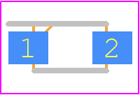 PMEG6020ER - Nexperia PCB footprint - Small Outline Diode - Small Outline Diode - SOD123W