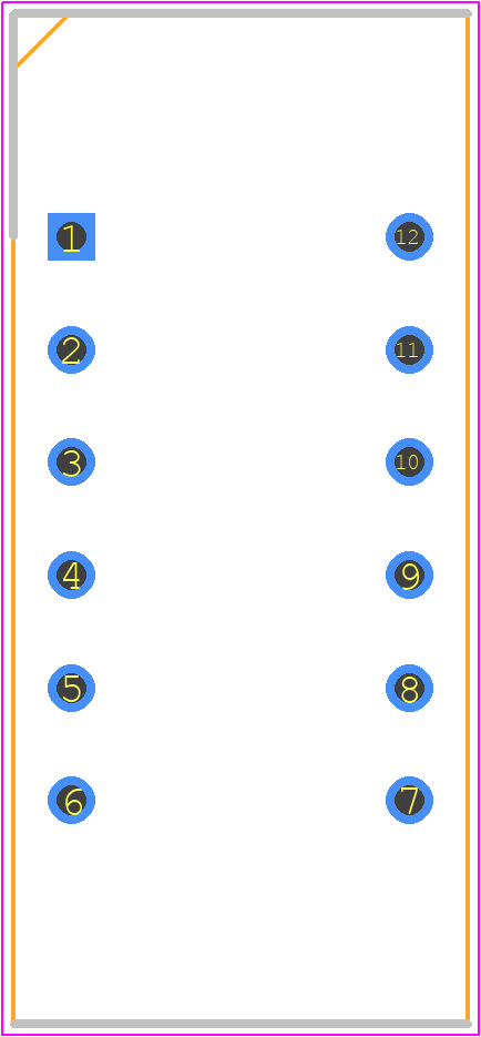 LDT-M2806RI - Lumex PCB footprint - Dual-In-Line Sockets - Dual-In-Line Sockets - LDT-M2806RI