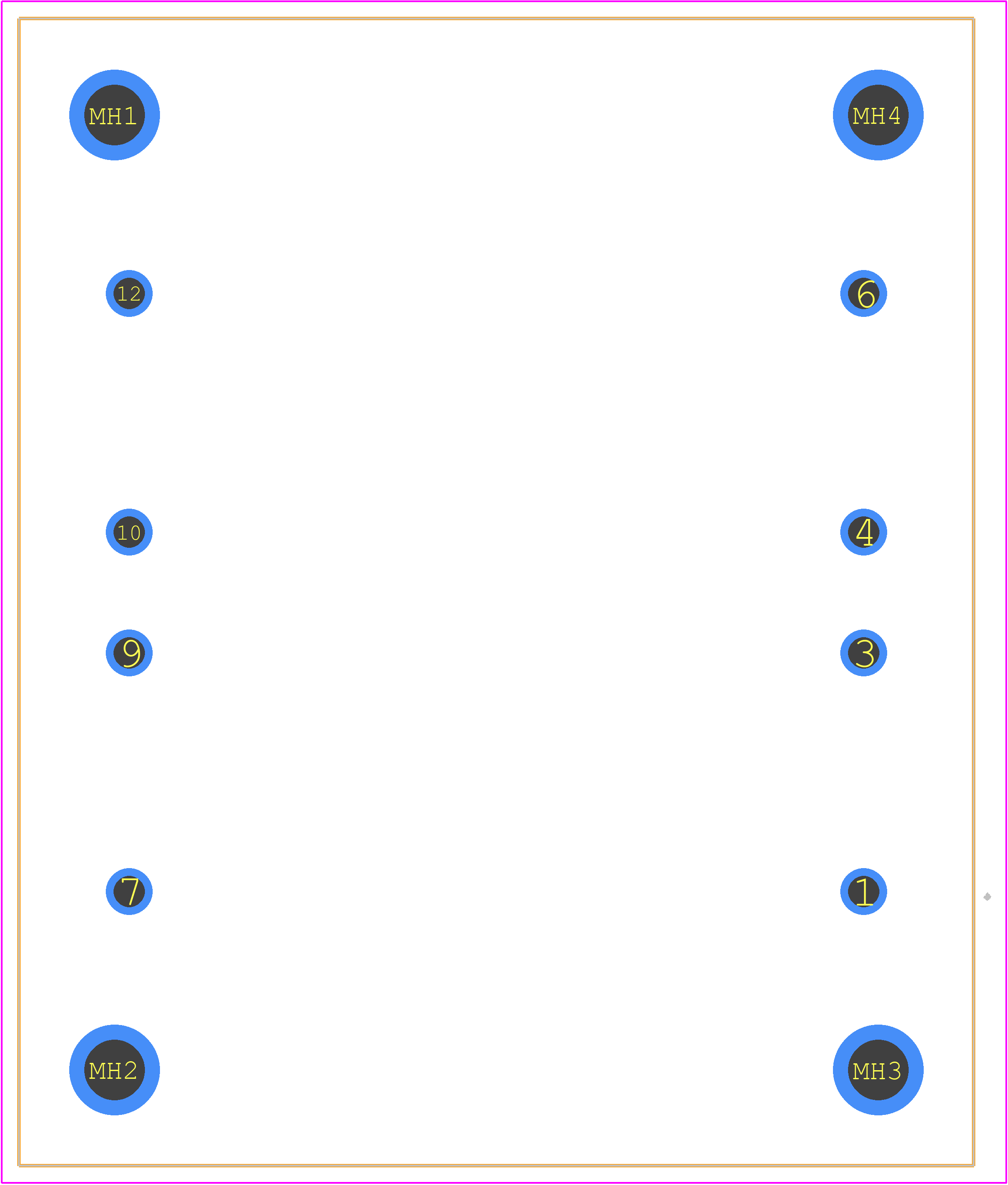 14A-30-24 - Bel PCB footprint - Other - Other - 14A-30-24-5
