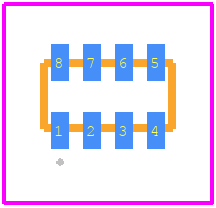CAY16-3R0J4LF - Bourns PCB footprint - Other - Other - CAY16-3R0J4LF-1