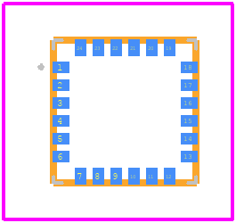 LSM9DS0TR - STMicroelectronics PCB footprint - Other - Other - LSM9DS0TR-3