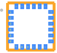 LSM9DS0 - STMicroelectronics PCB footprint - Other - Other - LSM9DS0