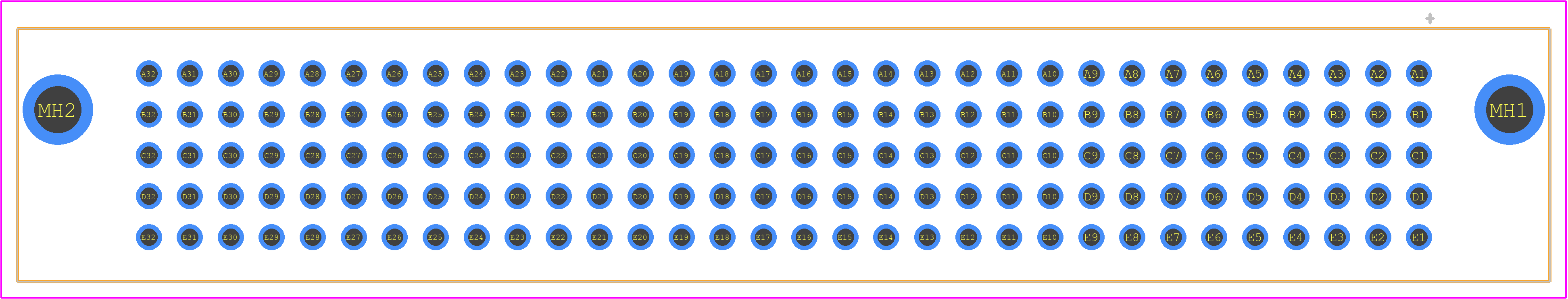 254975 - TE Connectivity PCB footprint - Other - Other - 254975-2