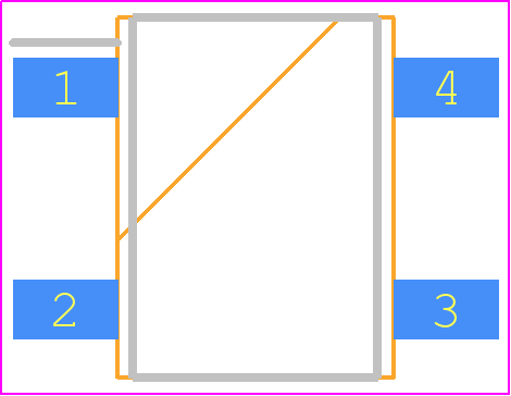SDB105-TP - MCC PCB footprint - Small Outline Packages - Small Outline Packages - SDB-11