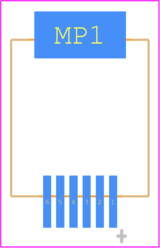 85513-5002 - Molex PCB footprint - Other - Other - 85513-5114-2