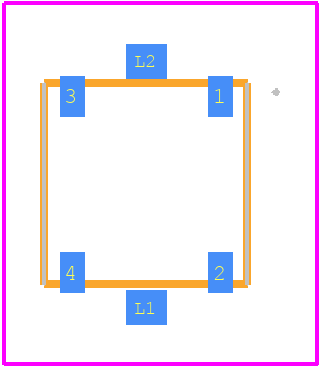 MCML4L12RQR - Multicomp Pro PCB footprint - Other - Other - MCML4L12RQR-1