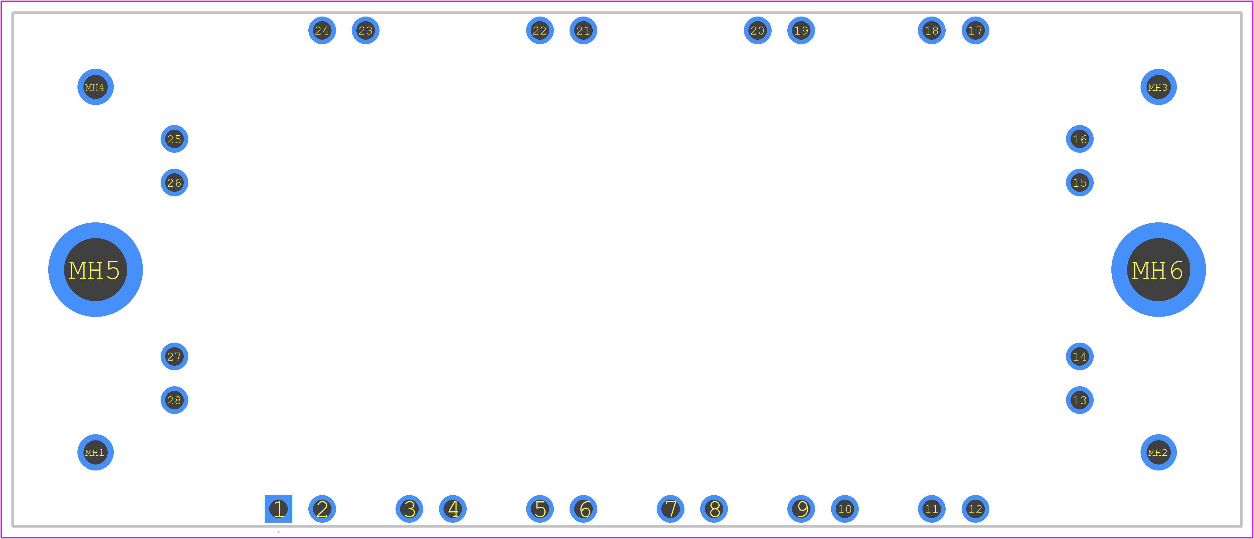FS25R12KT3 - Infineon PCB footprint - Other - Other - 107mm x 45mm x 17.5mm