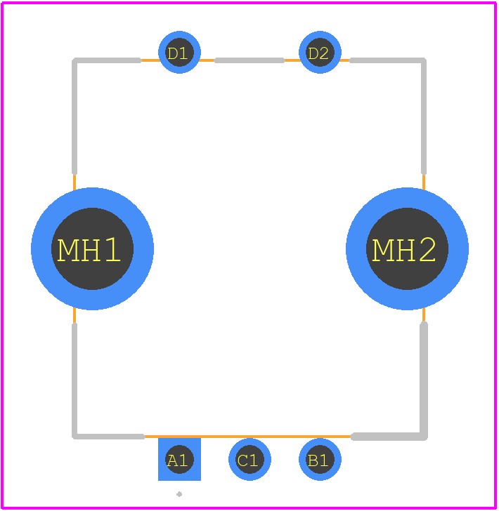 PEC12R-4225F-S0024 - Bourns PCB footprint - Other - Other - PEC12R-4225F-S0024-4