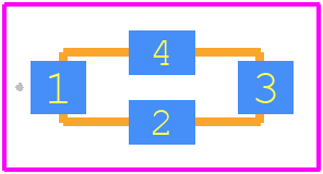 NFM41PC155B1H3L - Murata Electronics PCB footprint - Other - Other - L=4.5mm W=1.6mm T=1.0mm