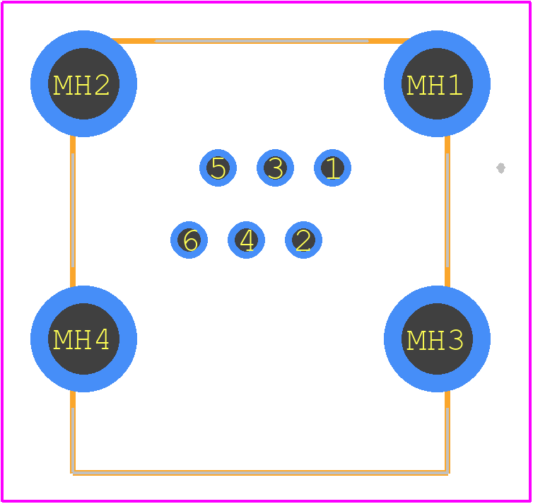 TM11R-5C-66(50) - Hirose PCB footprint - Other - Other - TM11R-5C-66(50)-1