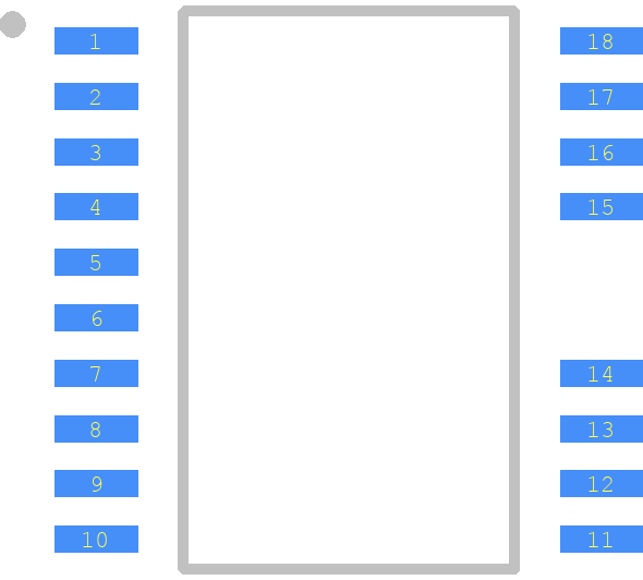 2ED020I12-FI - Infineon PCB footprint - Other - Other - 2ED020I12-FI