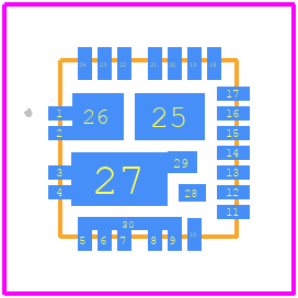 SIC438DED-T1-GE3 - Vishay PCB footprint - Other - Other - SIC438DED-T1-GE3-1