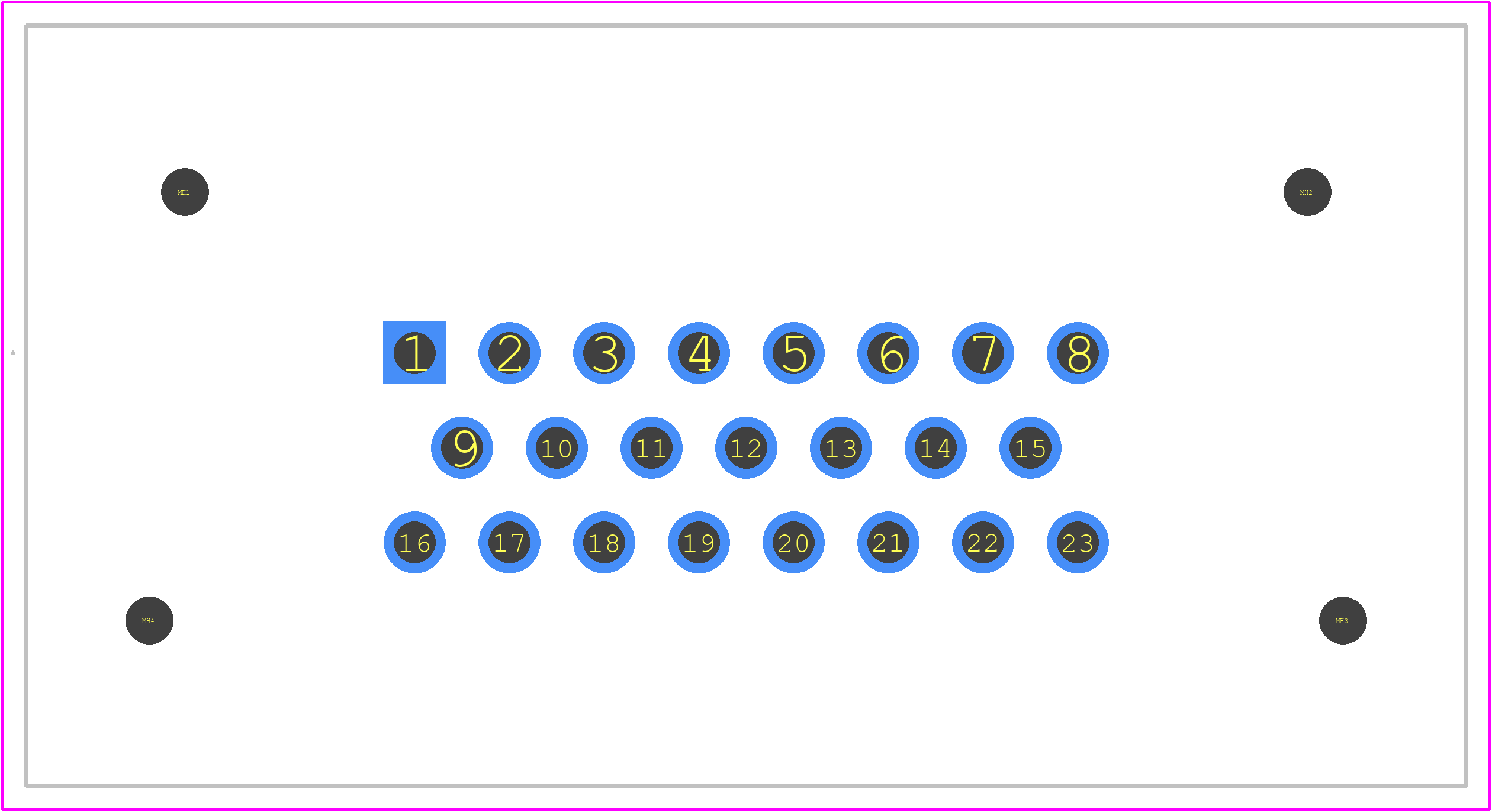 776228-1 - TE Connectivity PCB footprint - Other - Other - 776228-1-2